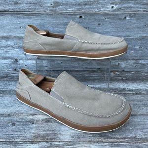 OluKai PUHALU CANVAS LOAFERS